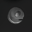 a small round hole. The power supply cable plugs into it
