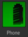 A rectangle upright connector. Standard connector shape for landline phone.