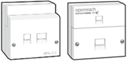 BT double telephone sockets BT double telephone sockets